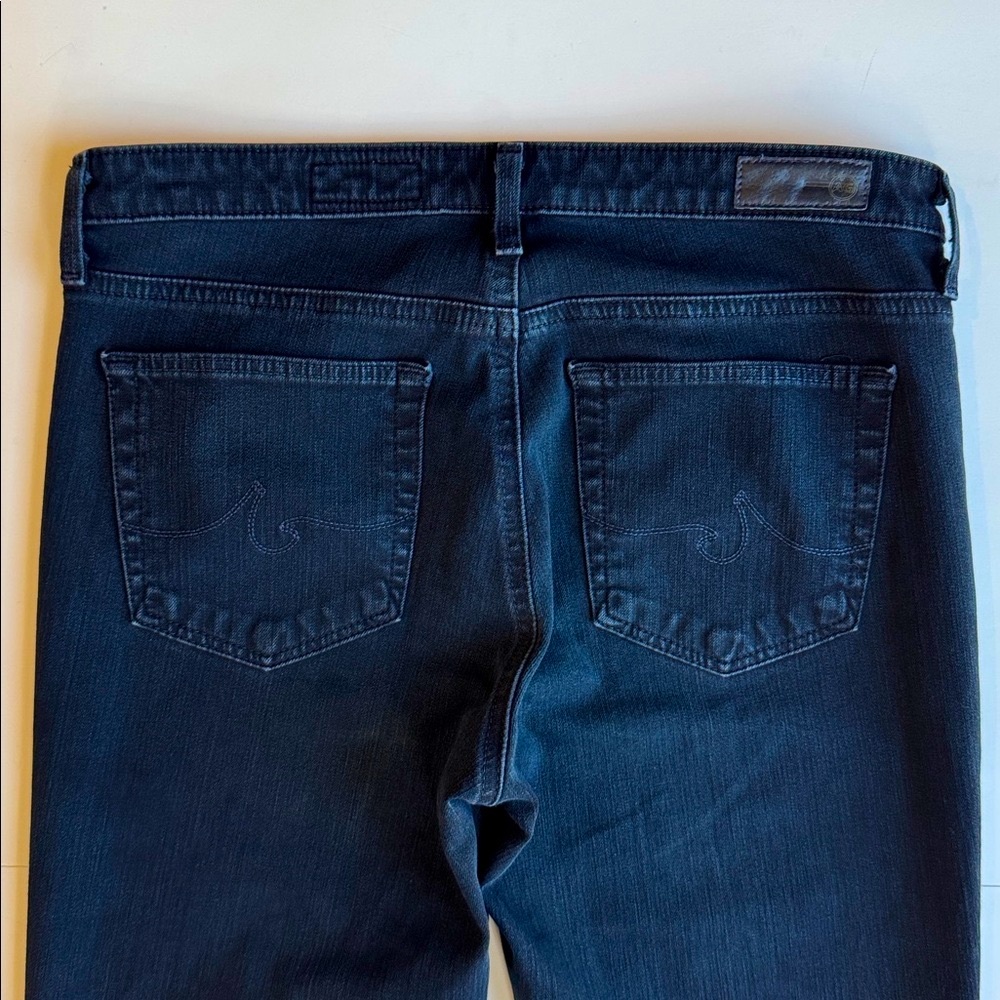 AG Adriano Goldschmied Prima Cigarette Leg Jeans Sulfur Deep Navy Size 27R - Picture 9 of 17